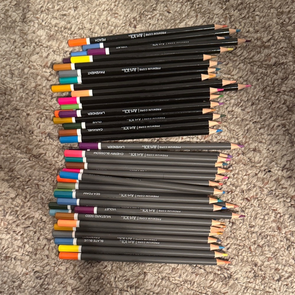 Set of Colored Pencils